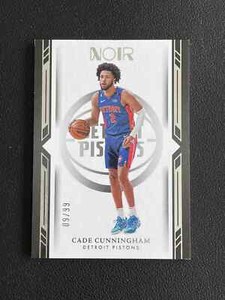 Cade Cunningham 2022-23 Panini Noir Icon Edition 09/99 #73