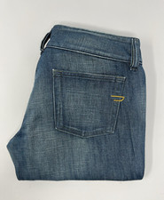 Diesel Jeans W30 L32 Women's Blue Medium Wash Bootcut Denim *Shortened