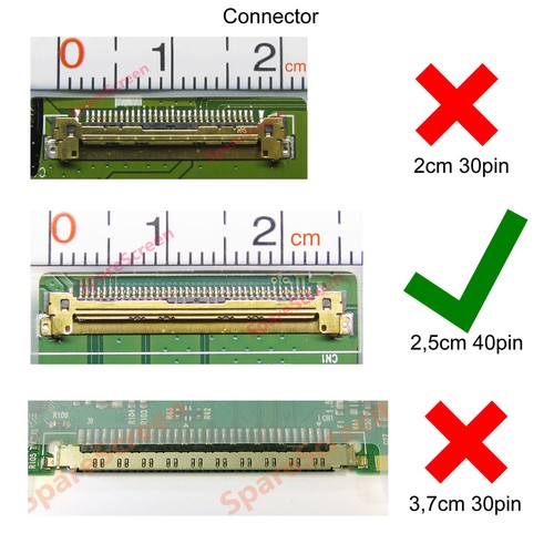 N156B6-L0B REV C1 TLN1 LCD 15.6" Dalle Ecran lg Display 40 PIN occasion - Imagen 2 de 2