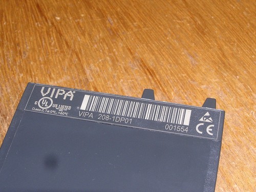 VIPA 208-1DP01 E:2 200V IM208DP PROFIBUS-DP master FW = V5.1.4 used excellent - Picture 2 of 8