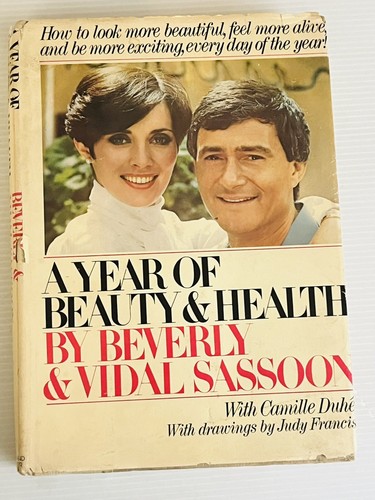 Vidal Sassoon SIGNED A Year of Beauty & Health by Beverly and Vidal Sasson HC DJ - 第 2/10 張圖片