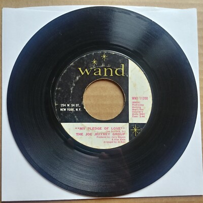 THE JOE JEFFREY GROUP My Pledge Of Love 45 7