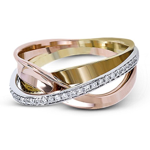 10 mm Plata Oro Rosa Banda Hueca Mujer Acero Inoxidable AAA Cz Anillo Talla 6-10 - Imagen 8 de 9