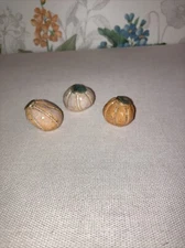 LONGABERGER LIKE DRESDEN AND COMPANY S/3 CERAMIC PUMPKIN MUNCHKINS BRAND NEW