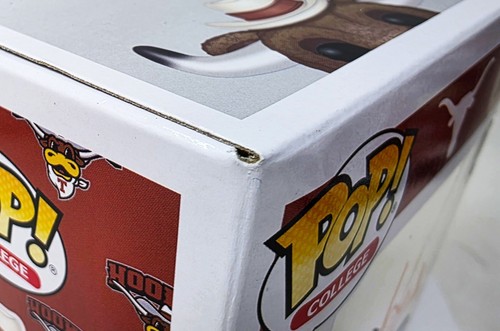 VINCE YOUNG firmato Texas Longhorns HOOK'EM Bevo Funko POP personaggio testimone BAS - Foto 6 di 10