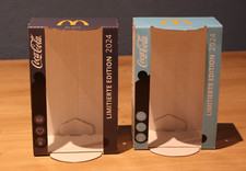 McDonalds Coca Cola 2023 + 2024 إصدار محدود * 3x أصلي Box NO Glass