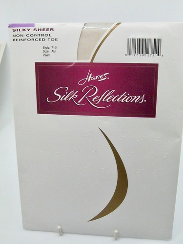 4 Pairs Hanes Pantyhose Size Small Fits 95-140 lbs Pearl Sheer Leg Control Top - Picture 8 of 11