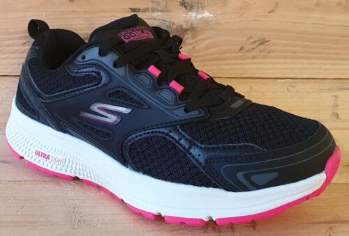 Sketchers Go Run Consistent Low Textile Trainers UK3/US6/E36 SN 128075 Black - Picture 10 of 12