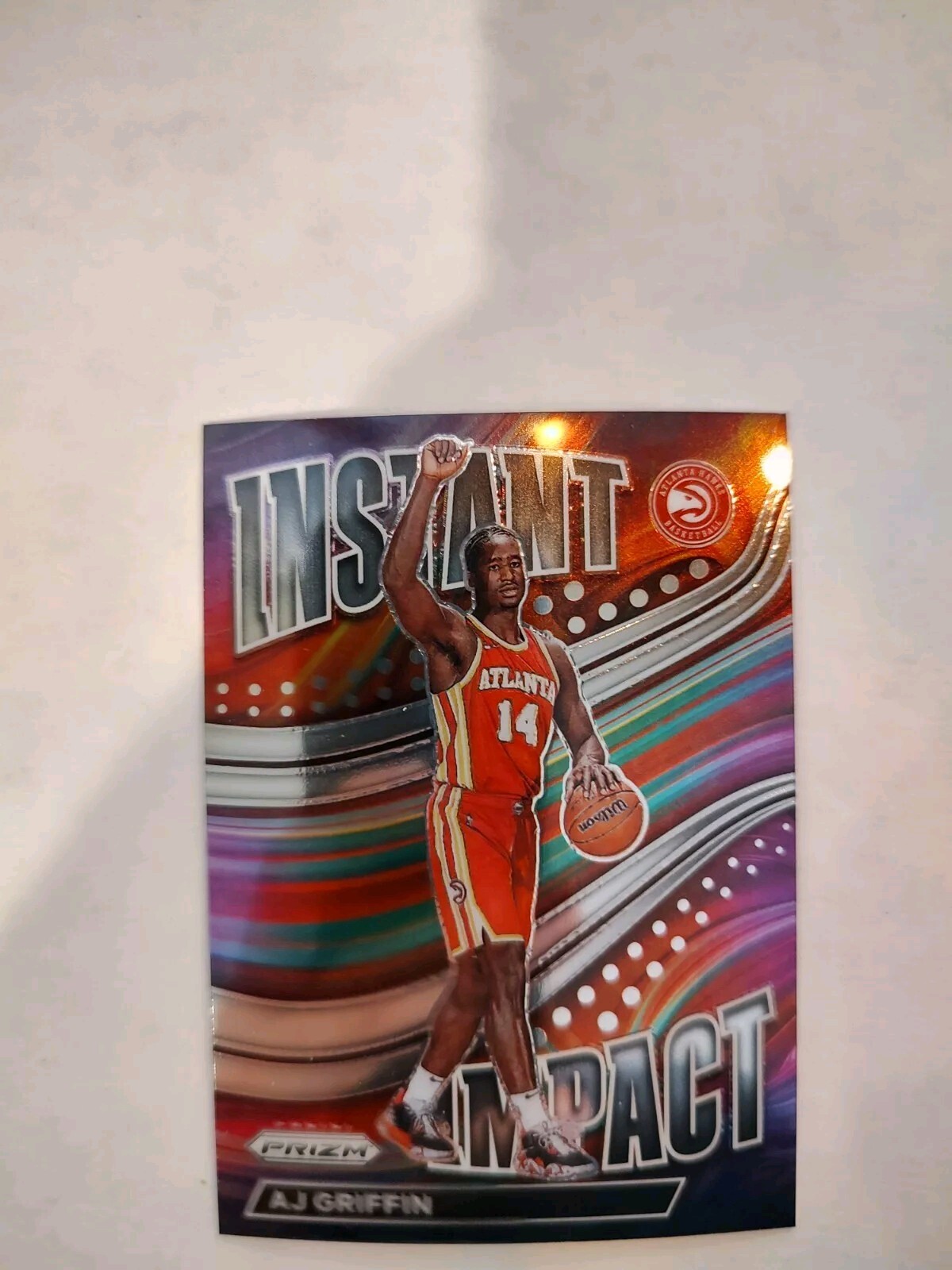 2022-23 Panini Prizm - Instant Impact #5 AJ Griffin (RC)(JGA)
