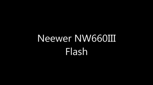 NEEWER NW660 III PROFESSIONAL FLASH PHOTOGRAPHY SPEEDLIGHT FOR NIKON CAMERAS - Video 1 of 1
