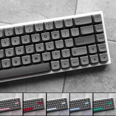 HiUM l keycaps グレー 側面印字モデル XIAMU Sinclair Zx Keycap Set