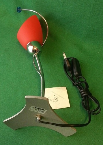 NUOVA LAMPADA CROMATA DA TAVOLO SCRIVANIA DESIGN TOFFOLI. N° BB22. - Foto 5 di 8