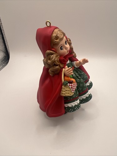 Little Red Hiding Hood Christmas Tree Hallmark Keepsake Ornament New In Box - Picture 16 of 17