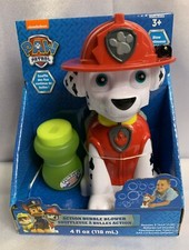 Pawpatrol Marshall Action Bubble Blower With Bubbles