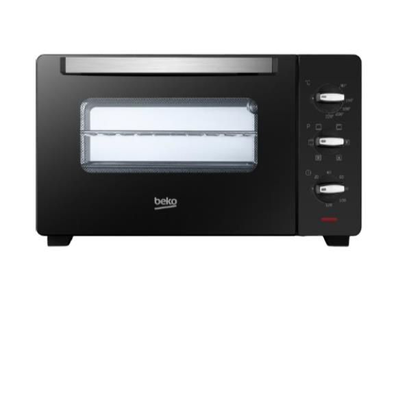 Beko Forno Elettrico Ventilato con Grill 30 Litri 1600 Watt Nero BMOF30B