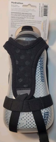 Botella para correr ergonómica portátil aislada Nathan QuickSqueeze View 18 oz - Imagen 3 de 6