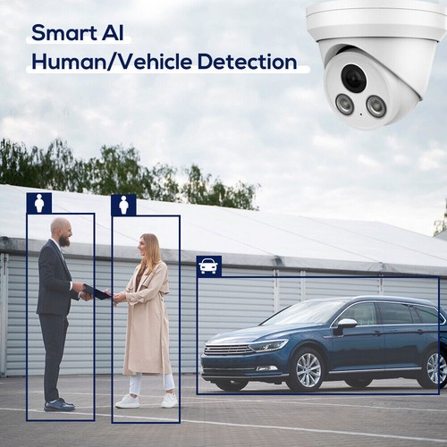 Hikvision 4K 8CH 4K 8MP Dual Light CCTV System Kit ColorVu IR MIC Dome IP Camera - Picture 6 of 26