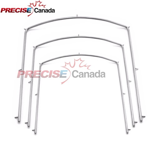 Rubber Dam Frame Holder 3" 4" 5" Endodontic Rubber Dam Clamps Dental (CHOOSE) - Picture 1 of 5