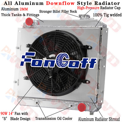 #ad 3 Row Radiator Fan Shroud for Toyota Land Cruiser FJ40 FJ45 Petrol 1958 1984 $209.00