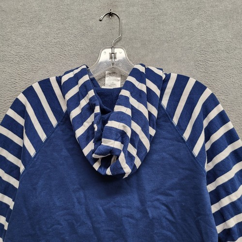 Disney Parks Girl Sweatshirt Large Blue Hoodie Embroidered Pullover READ - Picture 9 of 10