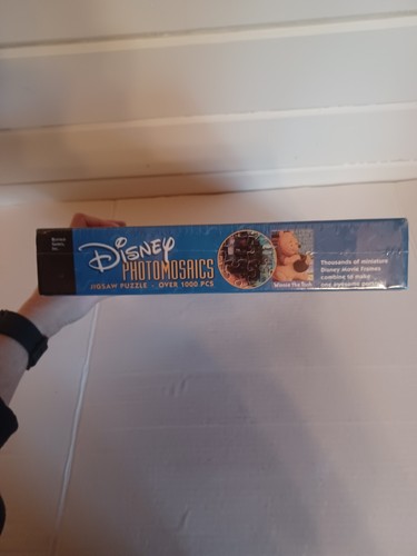 Disney Photomosaics Winnie The Pooh 1000 Pc. Jigsaw Puzzle Sealed Buffalo Games - Picture 6 of 8