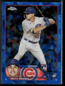 2023 Topps Chrome Update Sapphire Edition #USCS42 Matt Mervis Rookie