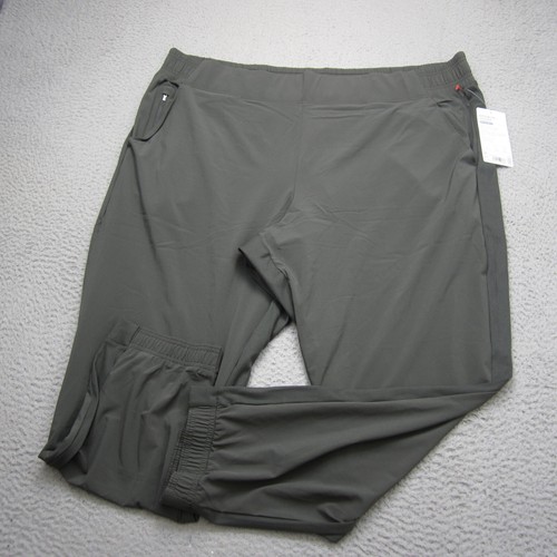 Athleta Brooklyn Jogger Donna 24 Verde Performance Leggero Casual - Foto 2 di 13