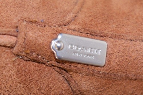 COACH Size 6.5 Womens Boot Tall/Short Saddle 100% Curly Shearling ELIZA NEW $550 - Picture 5 of 10