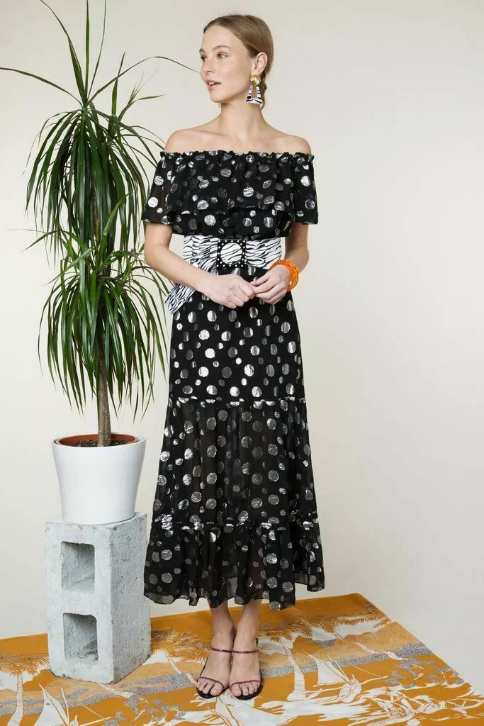 Rixo sales spot dress