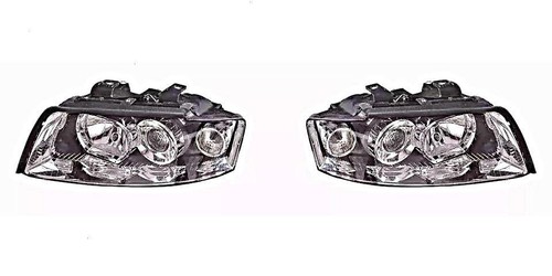 AUDI A4 S4 2002-2005 Headlight Pair Brand New Original Replacement - Picture 5 of 6