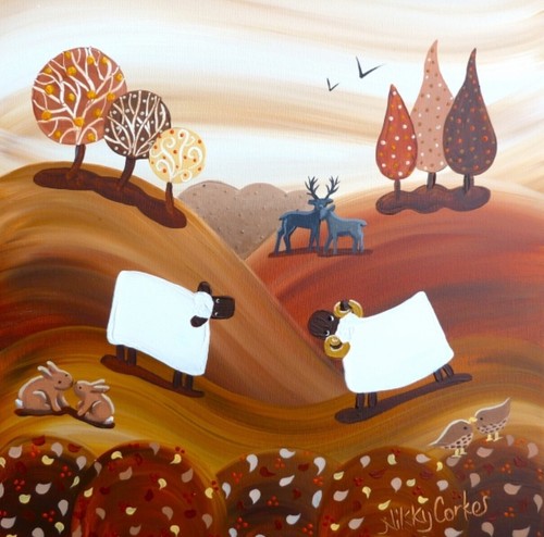 ART PRINT “SOME ENCHANTED EVENING “ BY NIKKY CORKER - Picture 1 of 8