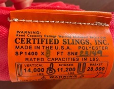 SP1400 X 8' POLY ROUND SLING INDUSTRIAL