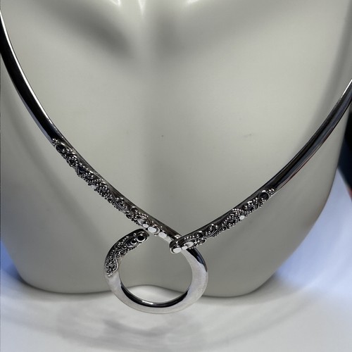 Sarda Artisan  Collection of Bali Sterling Silver Wrap Collar - Picture 1 of 5