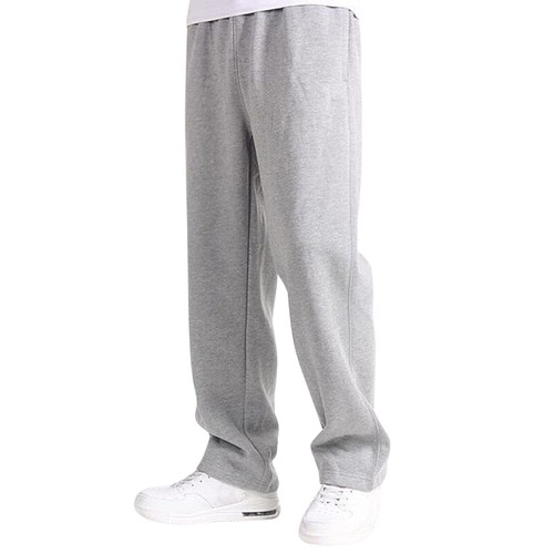 Pantaloni uomo casual dritti trend giovanili caldi larghi - Foto 19 di 33