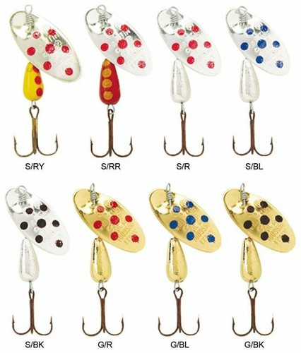 PANTHER MARTIN ROTIERENDER LÖFFEL MIT PUNKTEN 2/4/6 GRAMM SELTENE FARBEN FORELLE - Bild 1 von 8