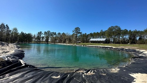 16x20 Heavy Duty Waterproof Pond Liner for Aquaculture and Farmland Use Durable. - Picture 7 of 24