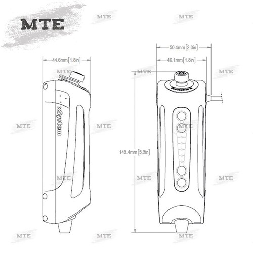Scottoiler xSystem 3.0 Engrasador electrónico de cadena para moto sistema de lubricación de cadena - Imagen 5 de 5