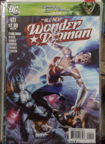 WONDER WOMAN # 611  2011 DC COMICS STRACZYNSKI + alex garner cover - Picture 1 of 2