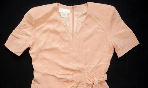 pieza 1 Mono playsuit corto Margaretha 40 Escada Apricot Salmon Silk Ley wa88HU