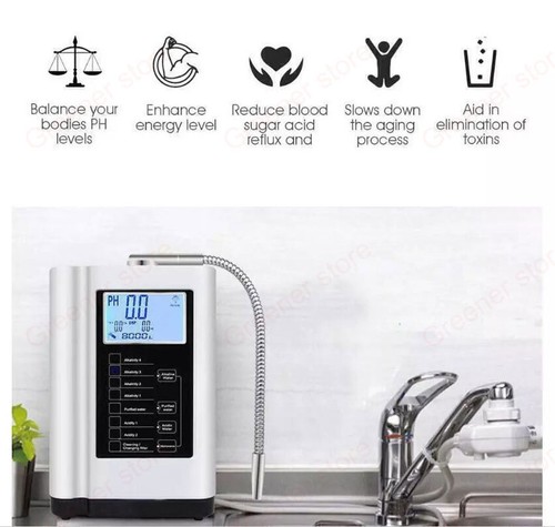Máquina purificadora ionizadora de agua alcalina control LCD táctil 6000L pantalla lavadora - Imagen 4 de 16
