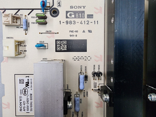 Sony XBR-85X900F Repair Kit Boards 147471911, 147472011, 5585T03C06, A2197239A - Picture 9 of 24