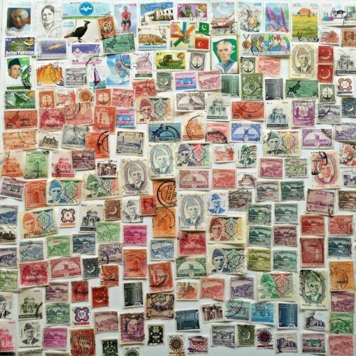 Pakistan Stamps Collection - 100 to 1500 Different Stamps - Picture 8 of 9