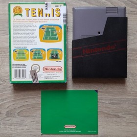 Nintendo NES Spiel Tennis in OVP mit Anleitung PAL B Boxed Game Goal!