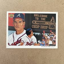 1992 Upper Deck - Team Checklist #29 David Justice Braves