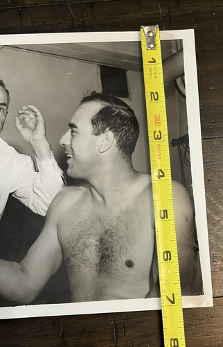 Casey Stengel Press Photo New York Yankees Vic Raschi 1950 Baseball NY Yankees - Picture 5 of 8