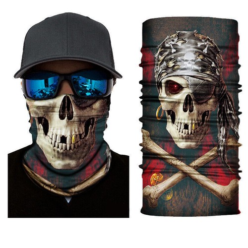 Cycling Motorcycle Face Mask Face Cover Head Scarf Sunscreen Bandana Neck Sock - Picture 56 of 65