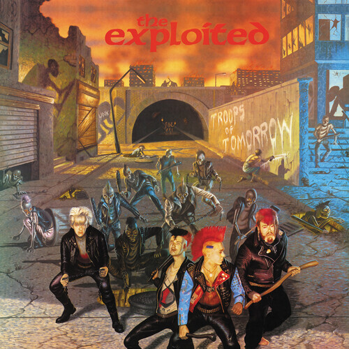 The Exploited - Troops Of Tomorrow [Новая виниловая пластинка] на обложке Gatefold LP, Великобритания - Impor