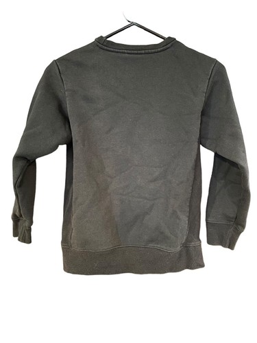 Champion Boy Fleece Sweatshirt Long Sleeve Crew Neck Black Size Small - Picture 2 of 5