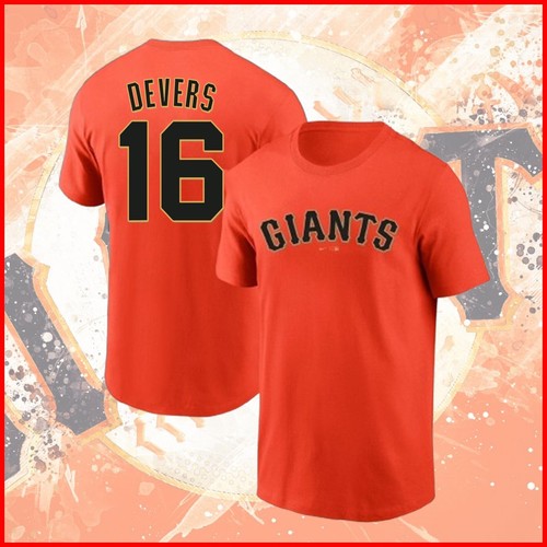 Welcome Rafael Devers #16 San Francisco Player 2025 Name & Number For Giant Fan - Picture 2 of 12