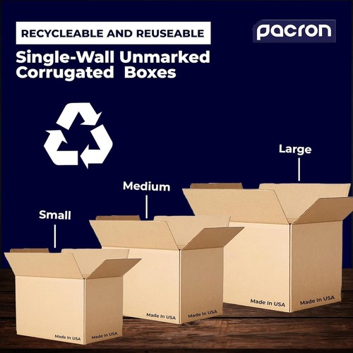 Sturdy Cardboard Moving Boxes – Durable Packing & Shipping Boxes, Small - Picture 110 of 112